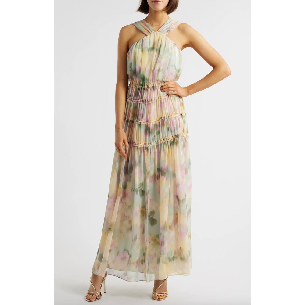 PARKER The Camille Floral Tiered Maxi Dress